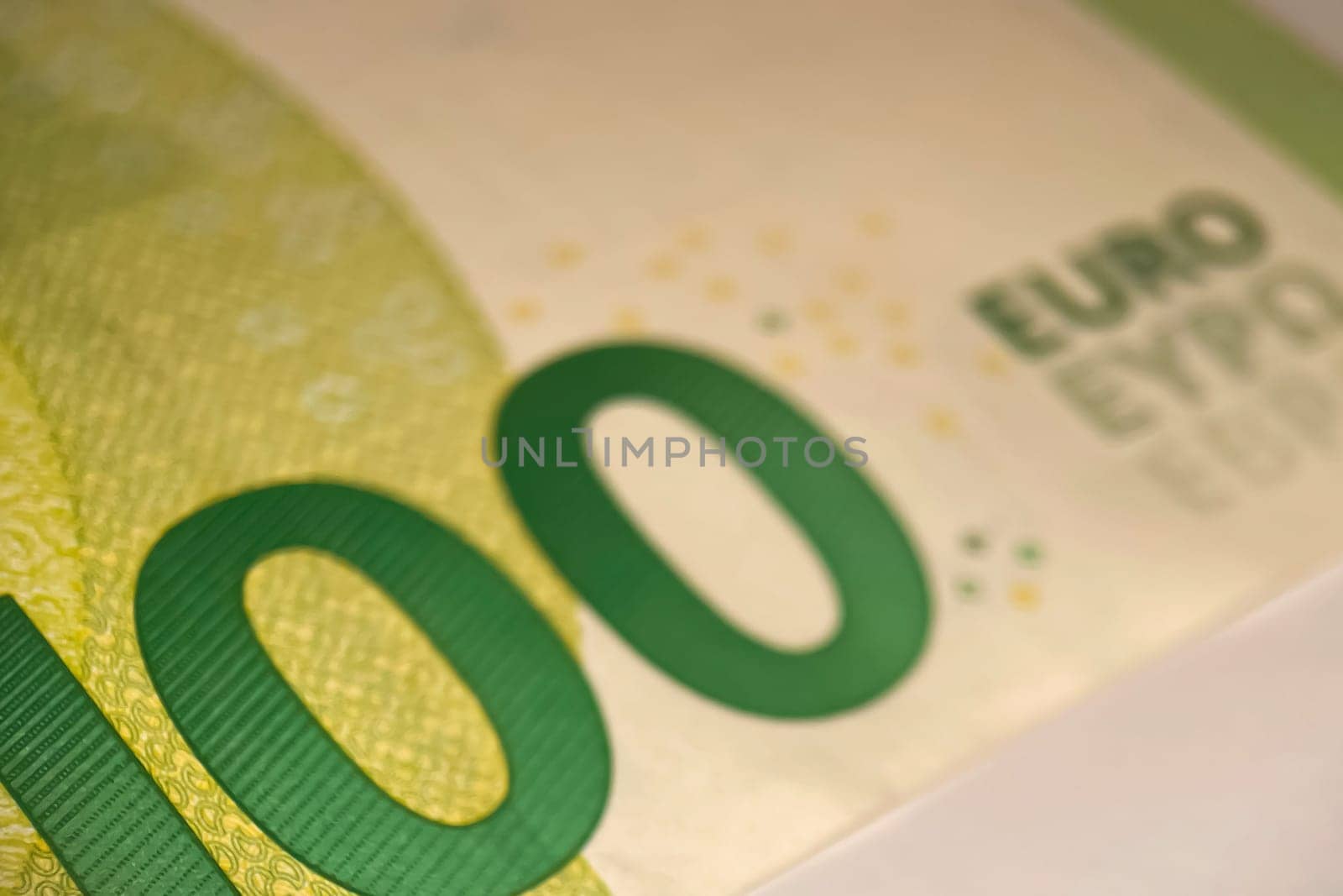 Euro banknotes. Euro, the common currency of the European Union. A financial instrument that plays an important role in the European economy.