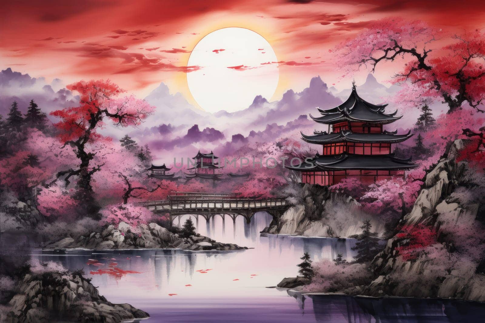 An exquisite visual representation of the winter skies, highlighting the unique color schemes and breathtaking beauty brought by the low-angled sun during winter sunrises and sunsets.