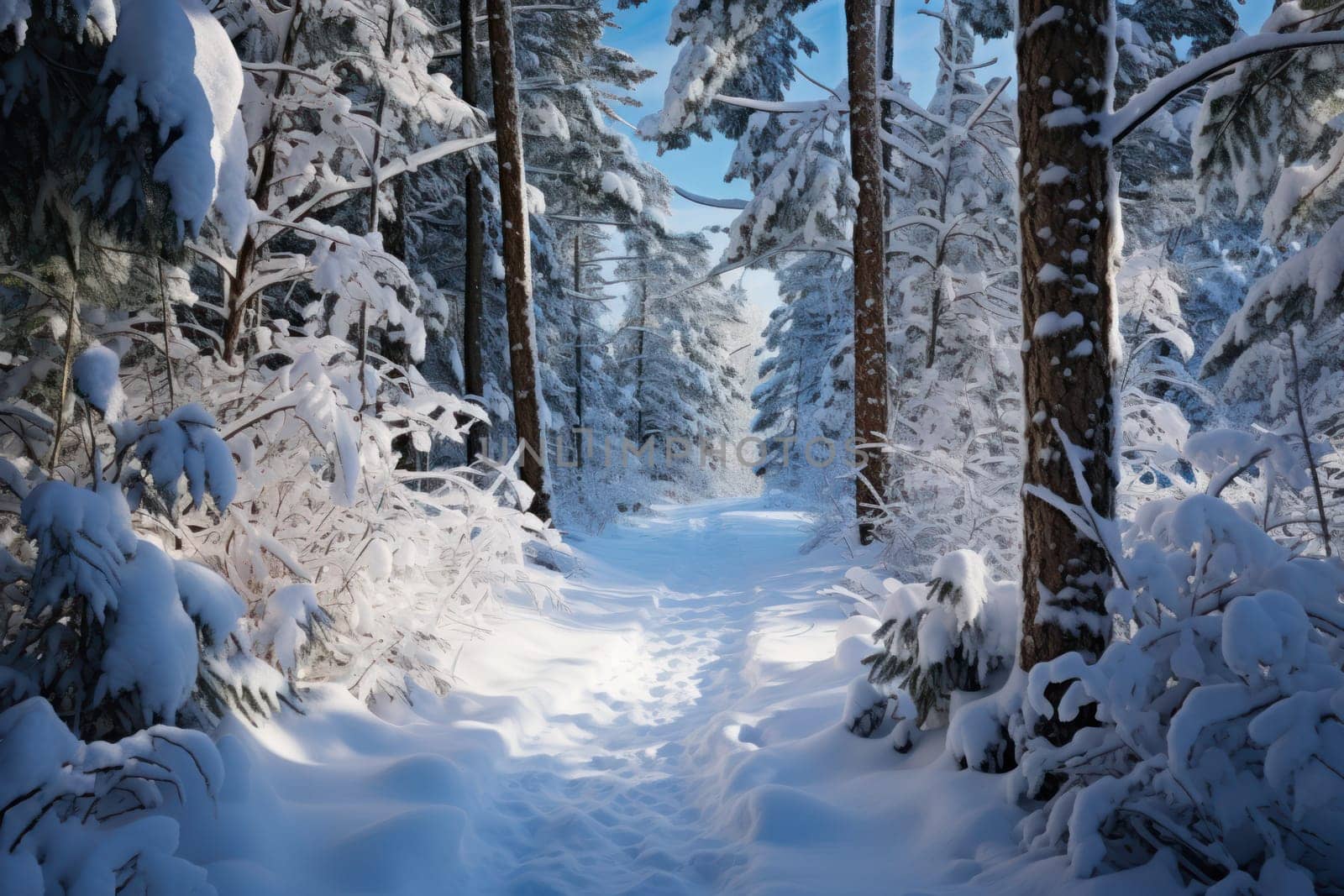 A captivating journey through winter's serene beauty, delving into the exploration and photography of forest trails blanketed in snow.