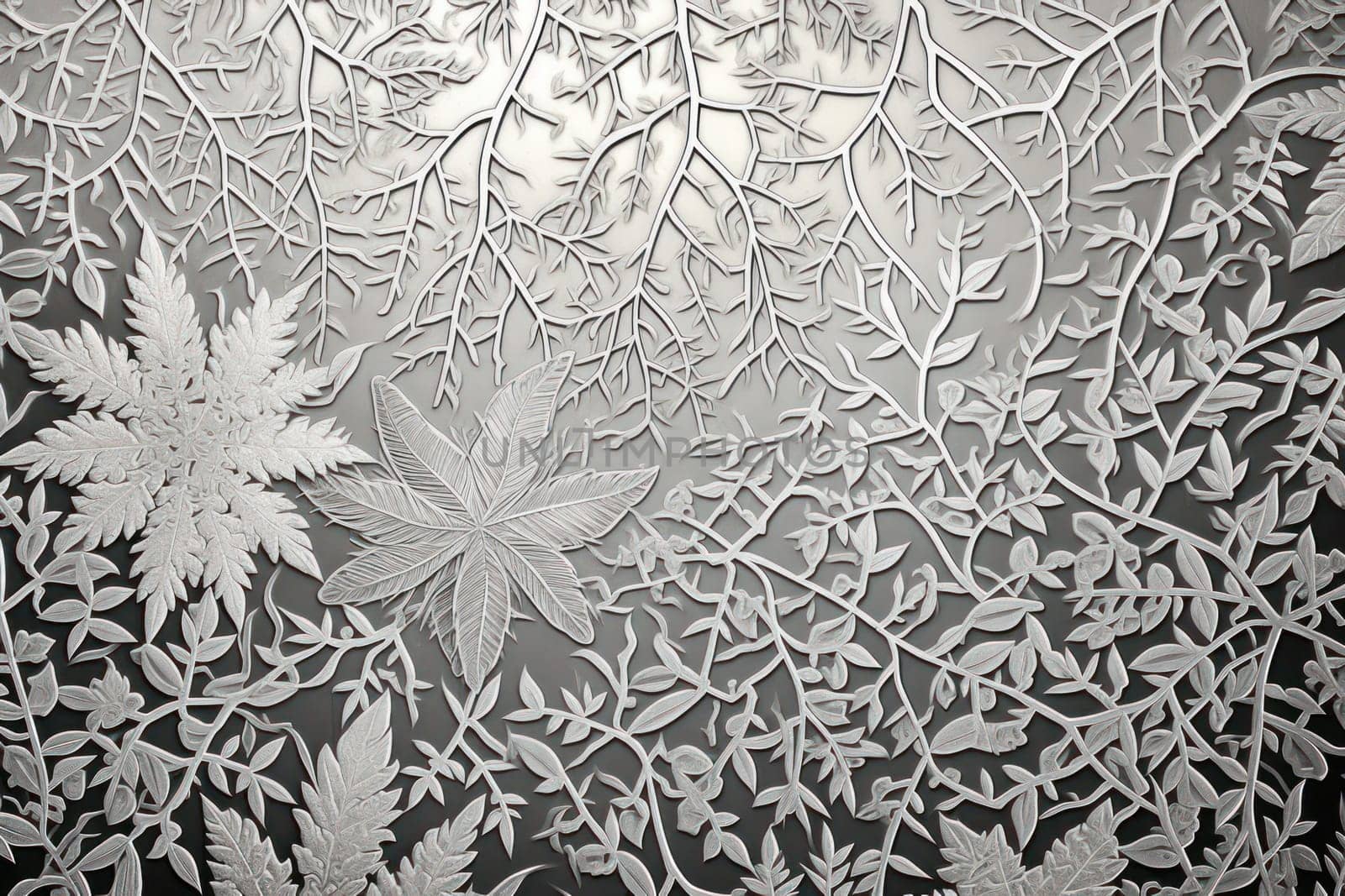 A mesmerizing exploration of winter's artistic side, unveiling captivating abstract patterns etched in the delicate intricacies of snow and frost on various surfaces.