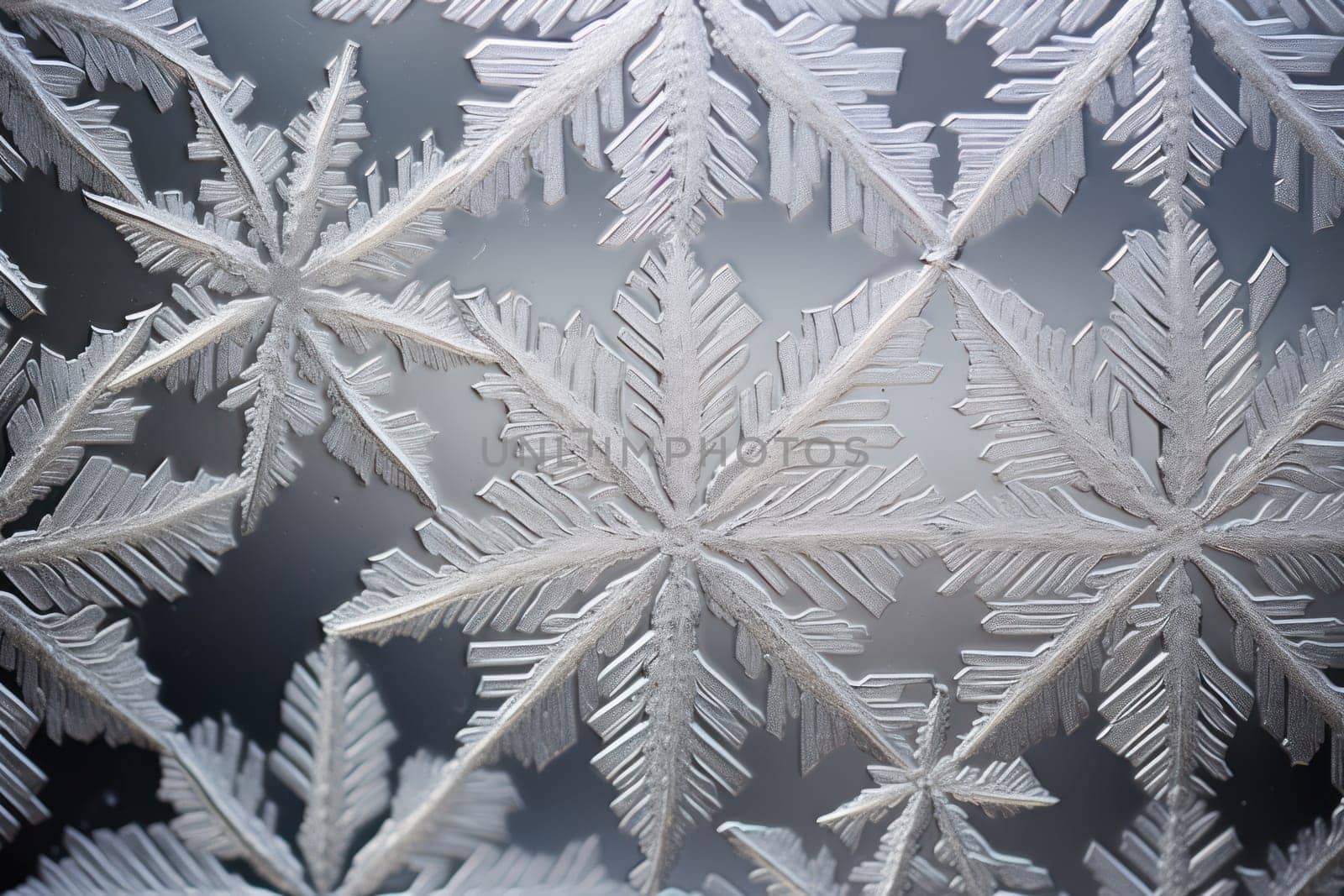 A mesmerizing exploration of winter's artistic side, unveiling captivating abstract patterns etched in the delicate intricacies of snow and frost on various surfaces.