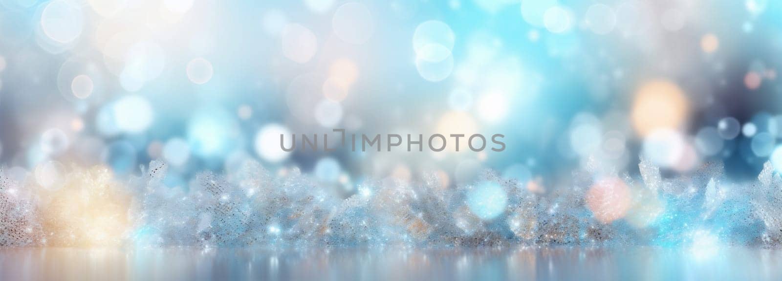 colourful shine abstract light bright texture shiny bokeh christmas background pastel. Generative AI. by Vichizh