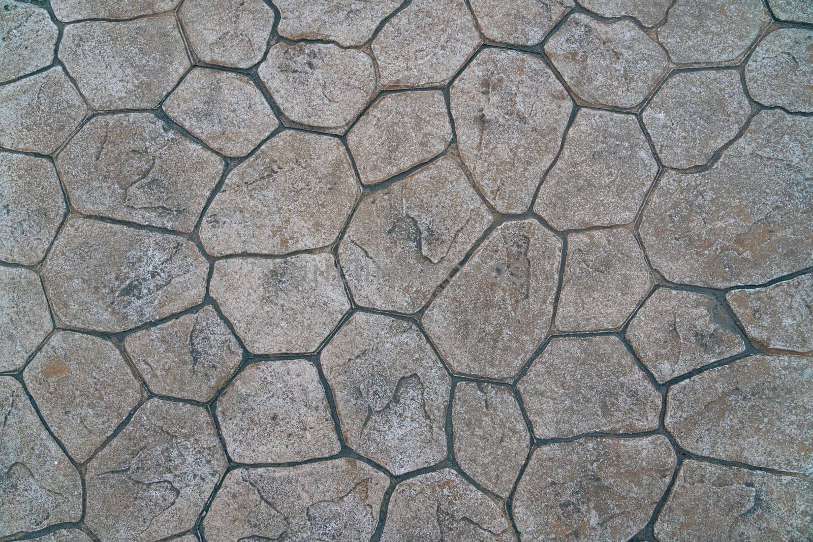 stonework with paving stones as a background. photo