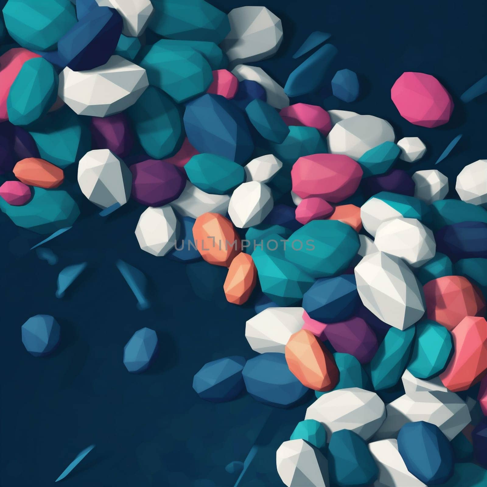 pharmaceutical medicine illustration medication medical pill drug capsule tablet pharmacy. Generative AI. by Vichizh