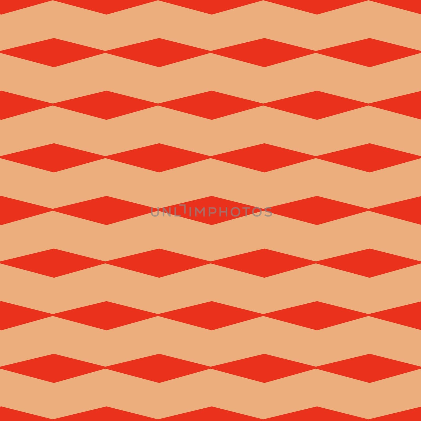 Groovy aestethic seamless pattern with triangles in the style of the 70s and 60s