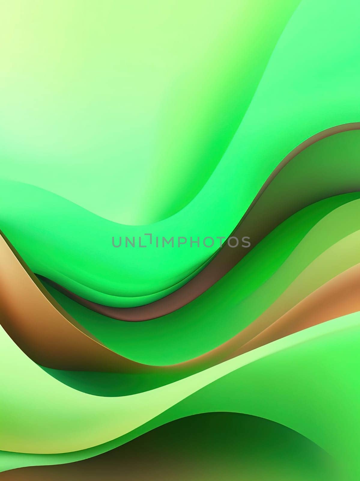 Abstract wavy background. 3d rendering, 3d illustration.abstract background with smooth lines by yilmazsavaskandag