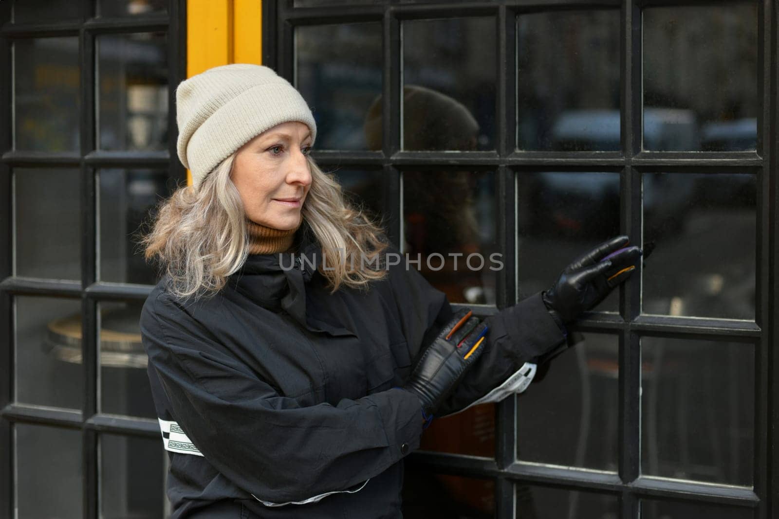 Portrait of a mature woman smile