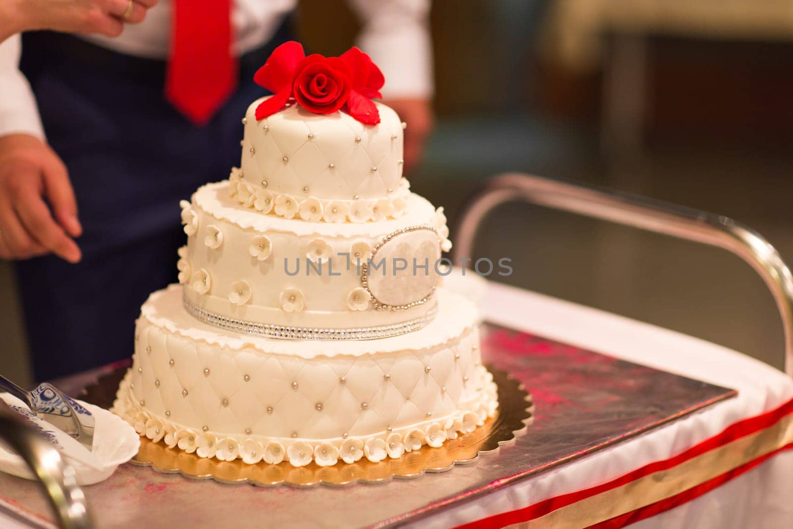 White Wedding Cake by Satura86