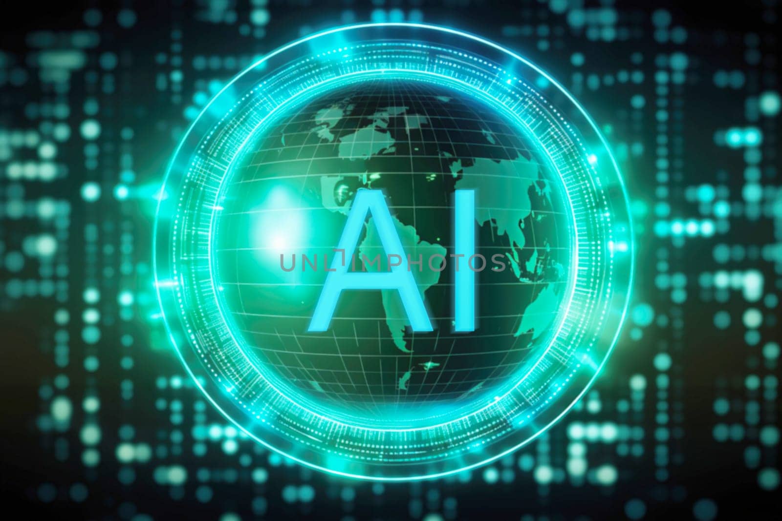 Artificial Intelligence Network, Big data,Digital technology, innovation future data, machine learning, and AI algorithms, in extracting valuable insights and patterns from the vast sea of information