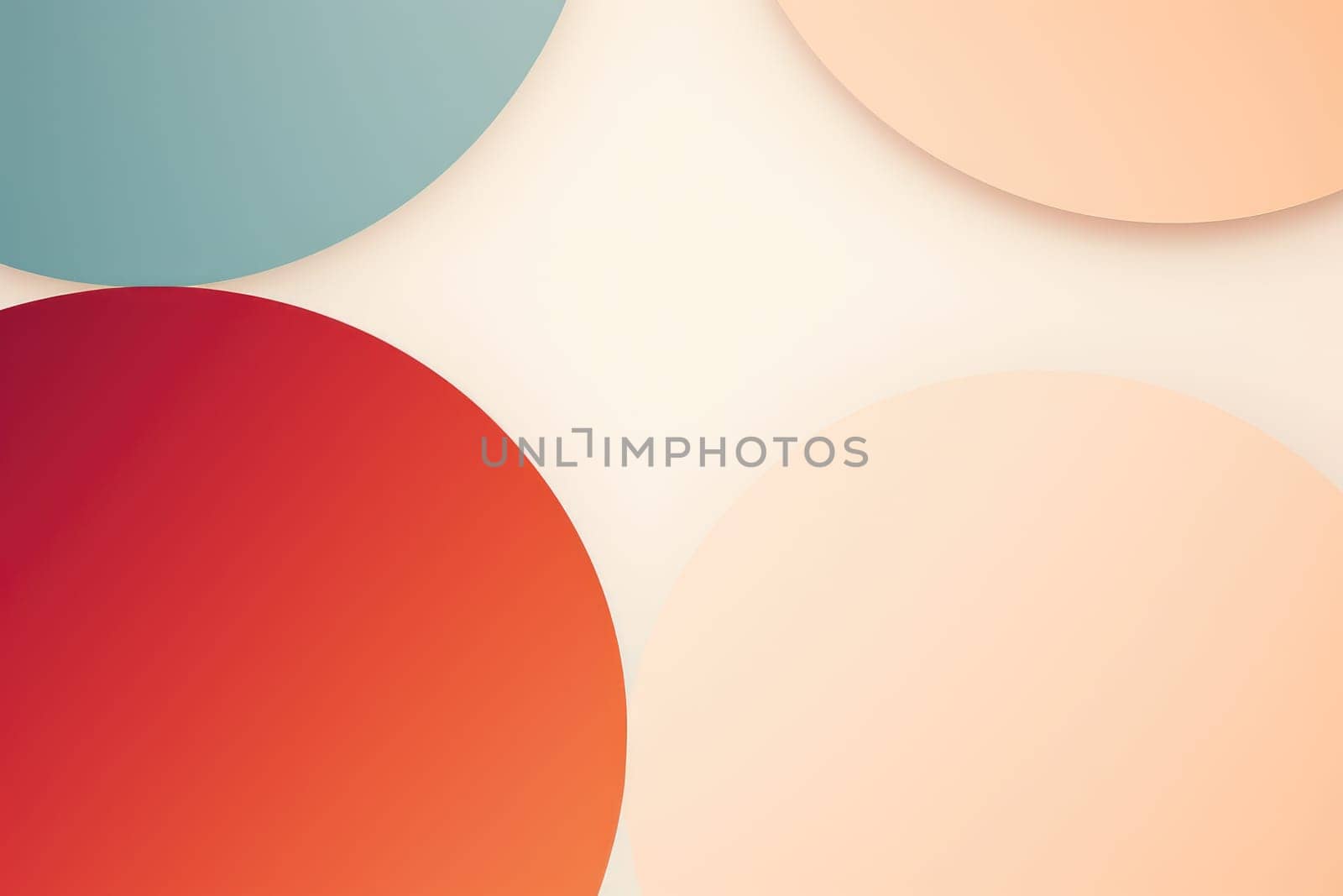 Abstract Minimal background with pastel colour. Generative AI.