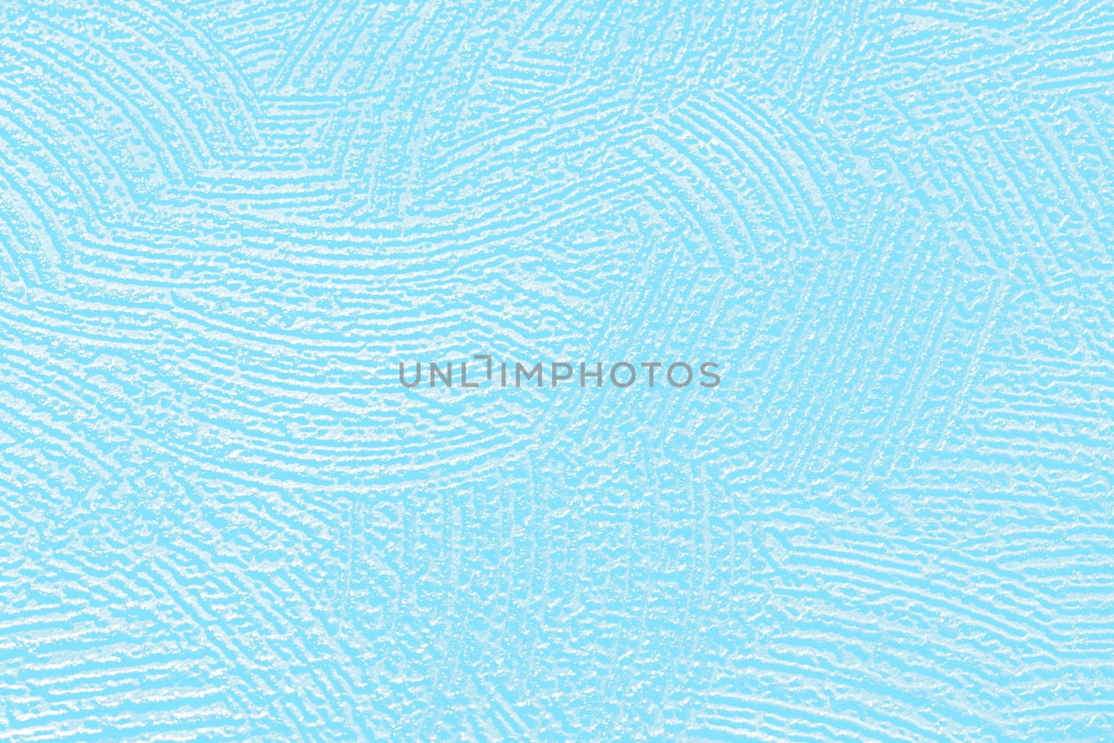 Blue winter texture background with voluminous stripes.
