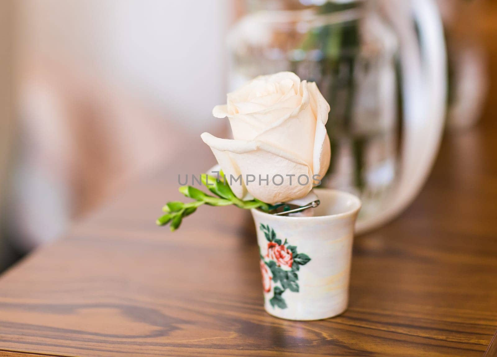 Gentle groom's boutonniere by Satura86