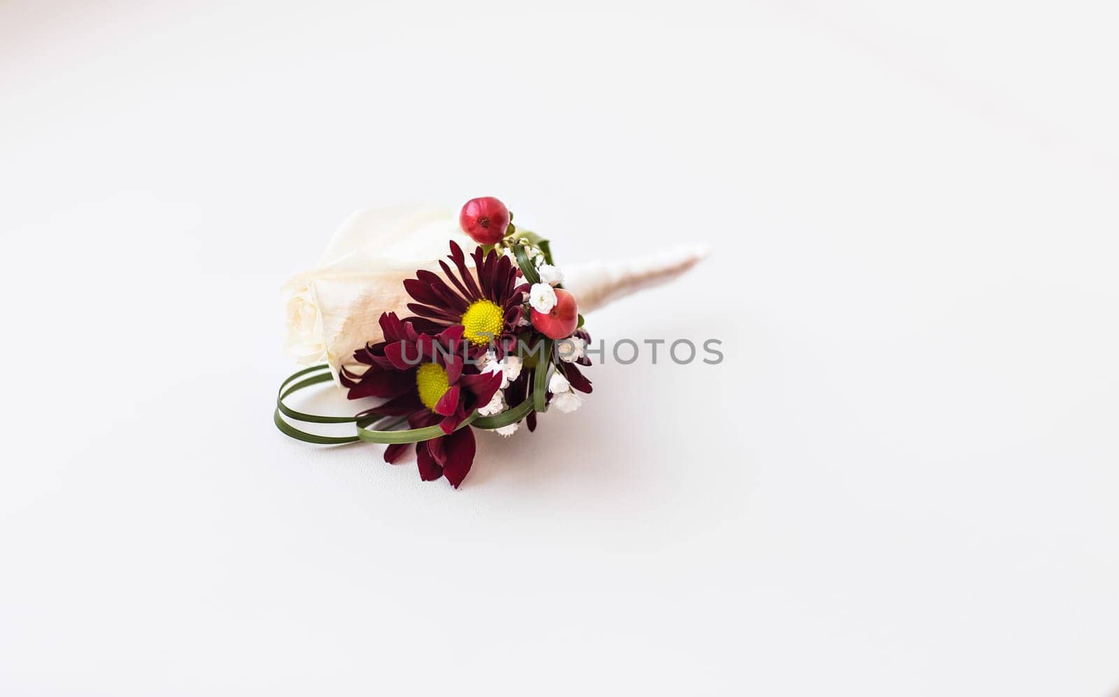 Gentle groom's boutonniere by Satura86