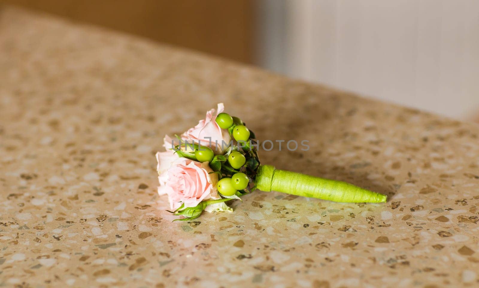 Gentle groom's boutonniere by Satura86