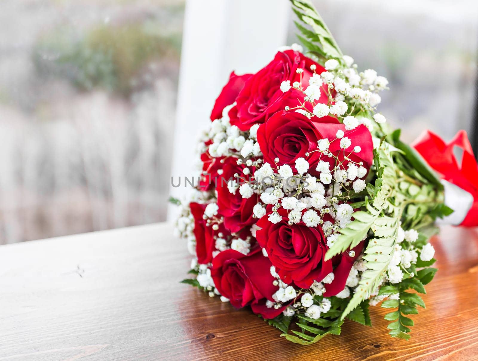 Colorful bridal bouquet by Satura86