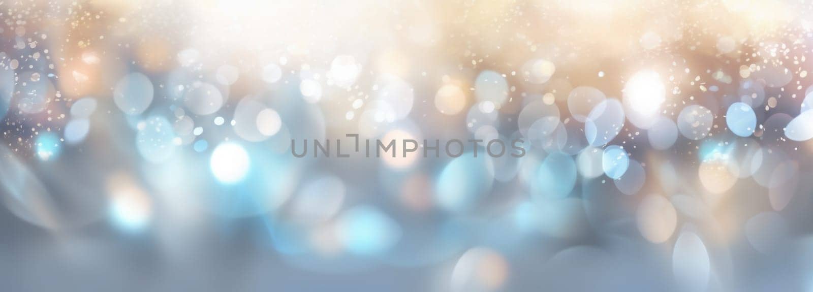 bright bokeh banner pastel design blue colourful pattern glow gradient shiny background gold abstract holiday pink textured light texture shine christmas. Generative AI.