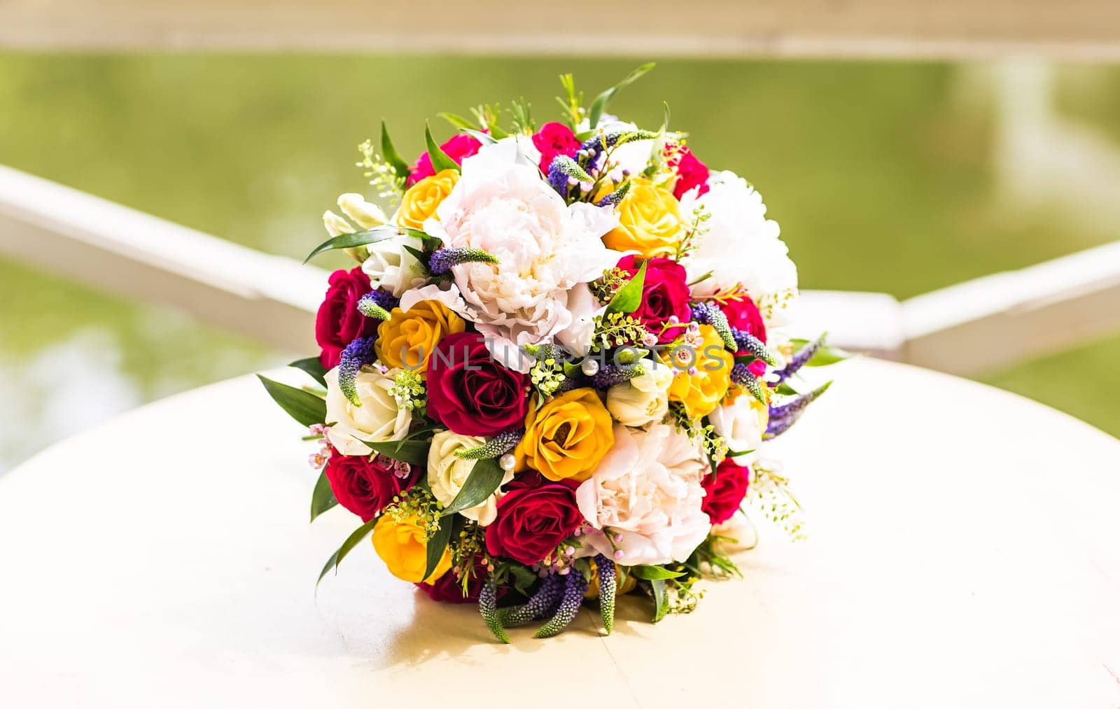 Wedding bouquet close-up by Satura86