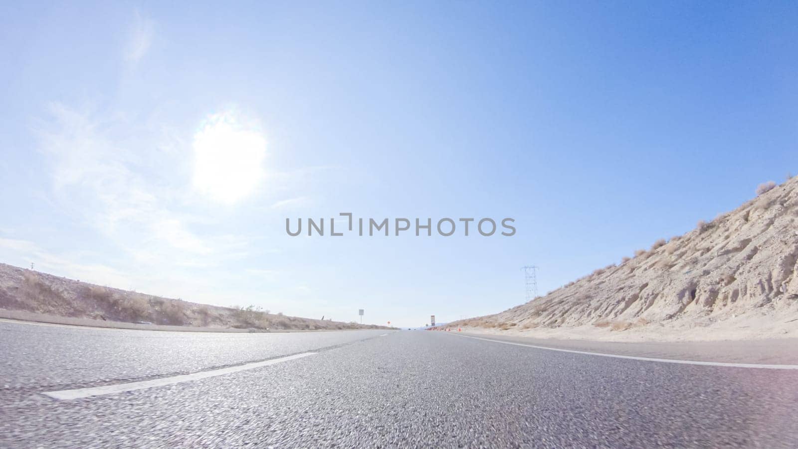 Daytime Road Trip: Nevada to California on HWY 15 by arinahabich