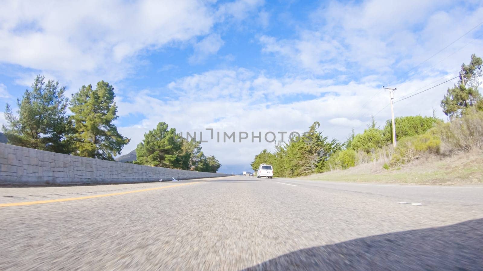 Winter Drive on Highway 101 Near SLO by arinahabich