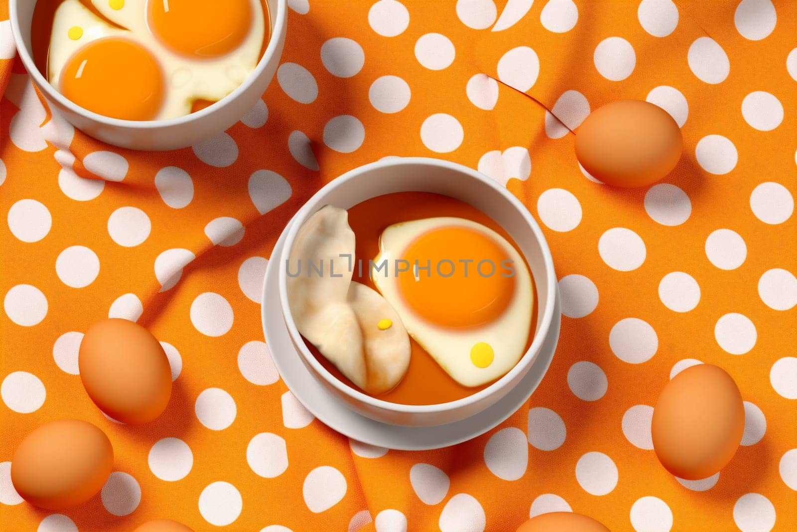 art nutrition set yolk decoration organic texture food pattern retro breakfast cook background background white healthy yellow yellow bright wallpaper easter egg. Generative AI.