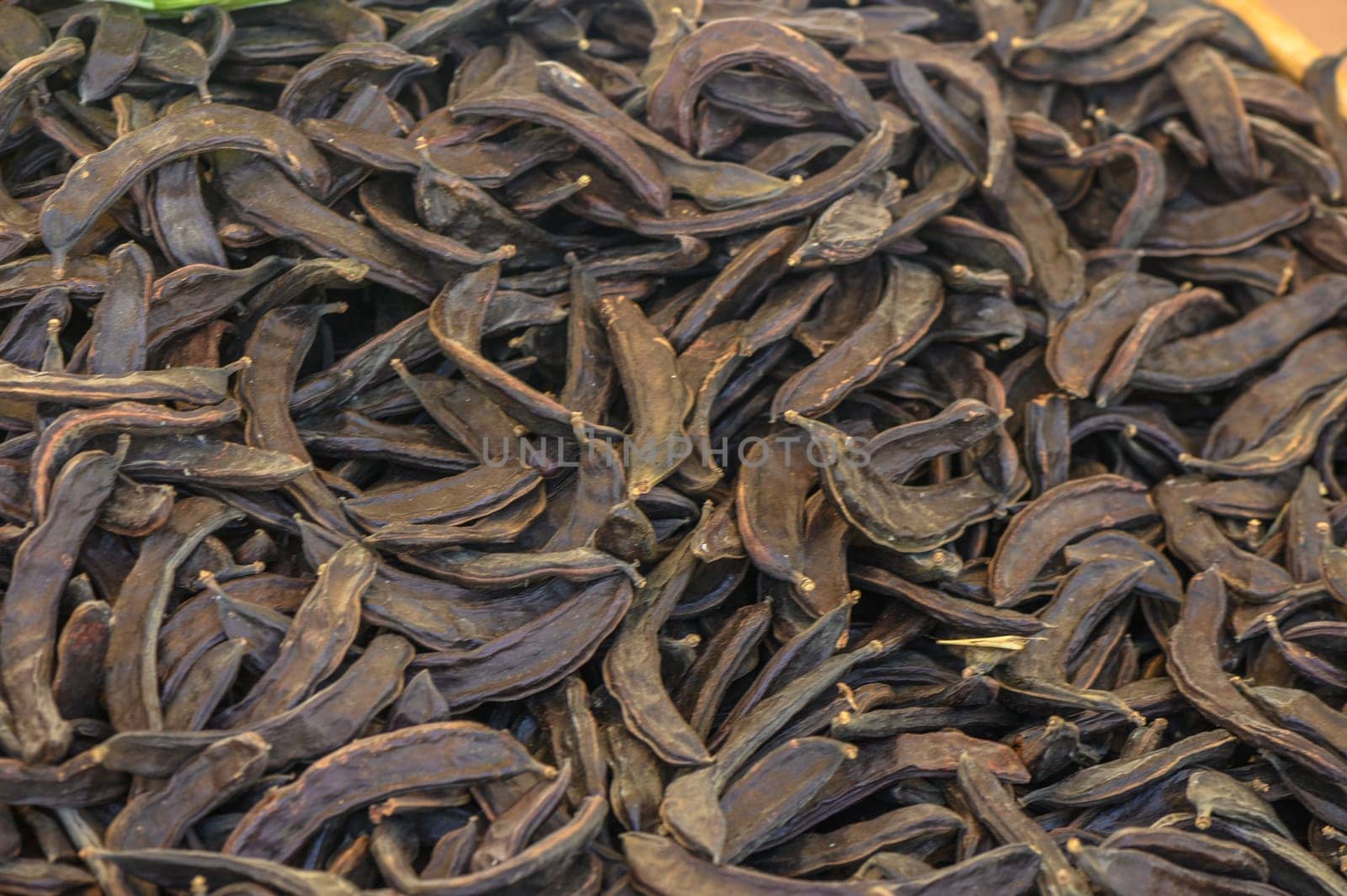 dry carob at the bazaar on the island of Cyprus in autumn 1 by Mixa74