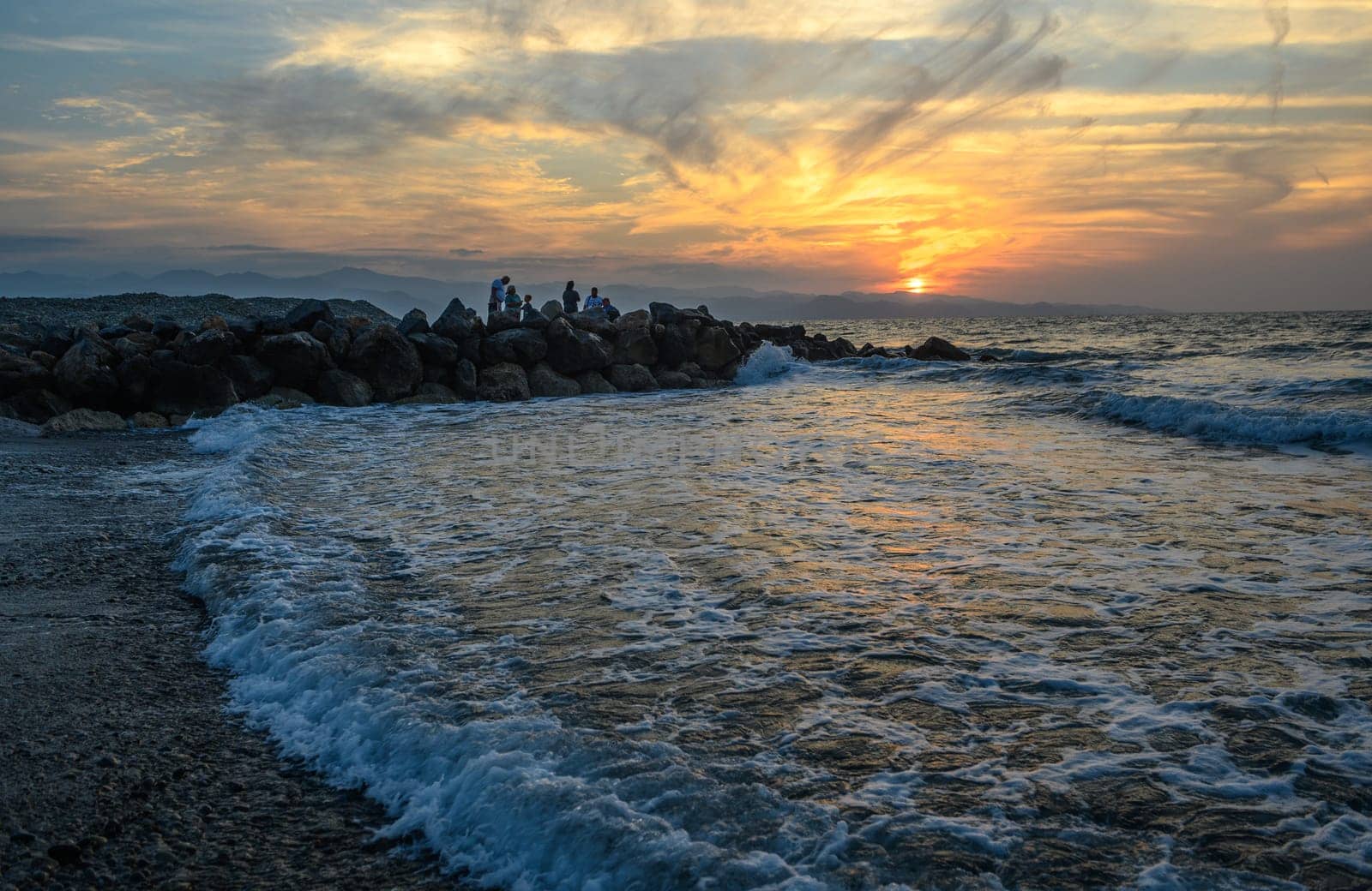 beach on the Mediterranean coast autumn 2023 25 by Mixa74