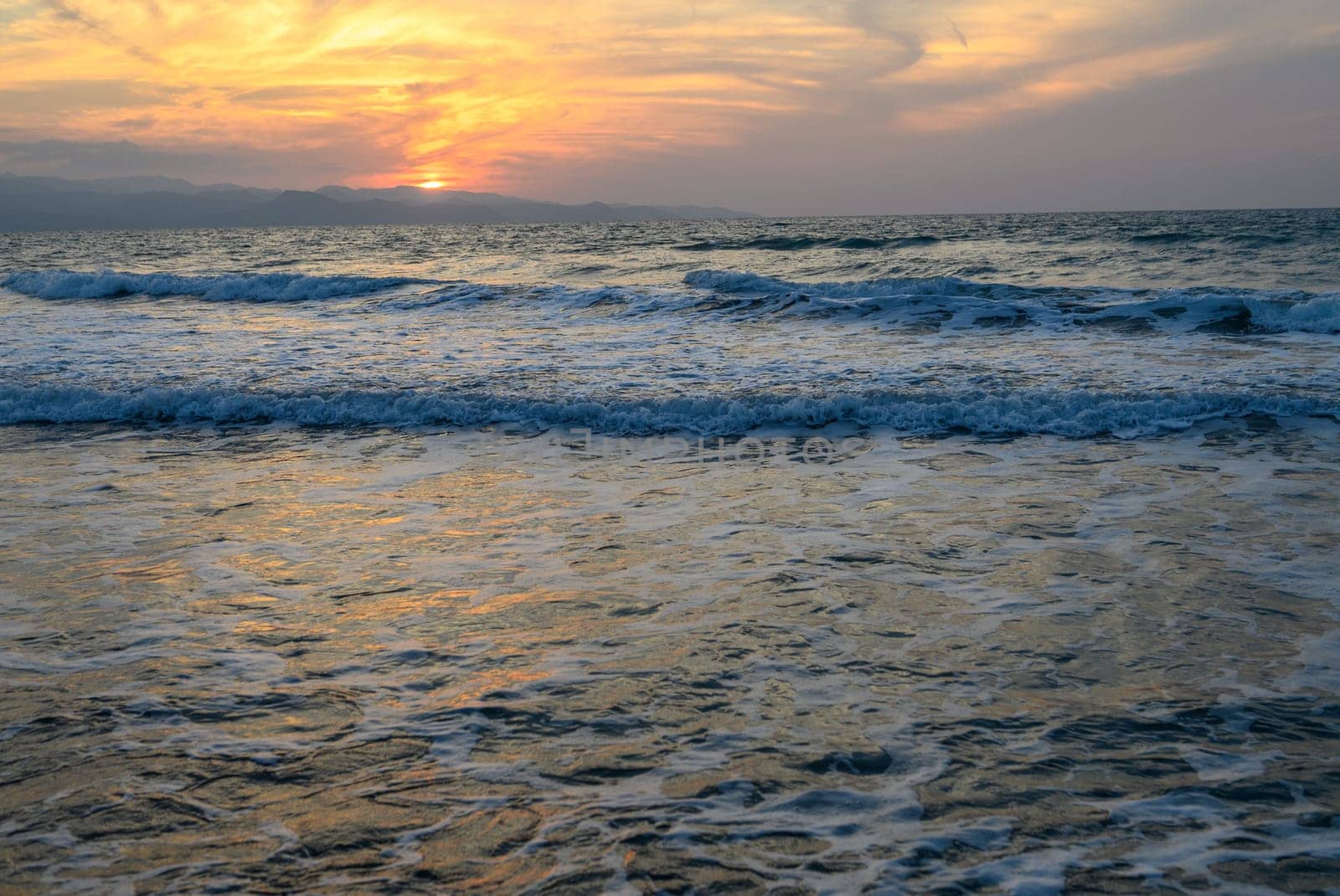 beach on the Mediterranean coast autumn 2023 18 by Mixa74