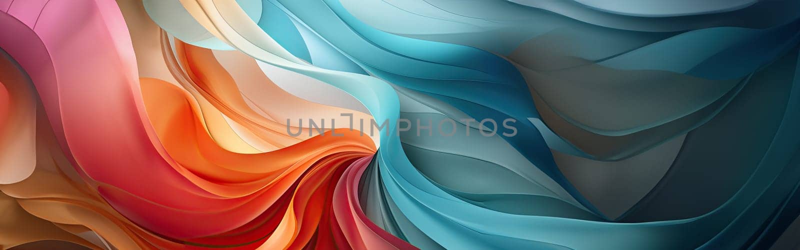 Background color wave elegant vibrant artistic happy.AI Generative