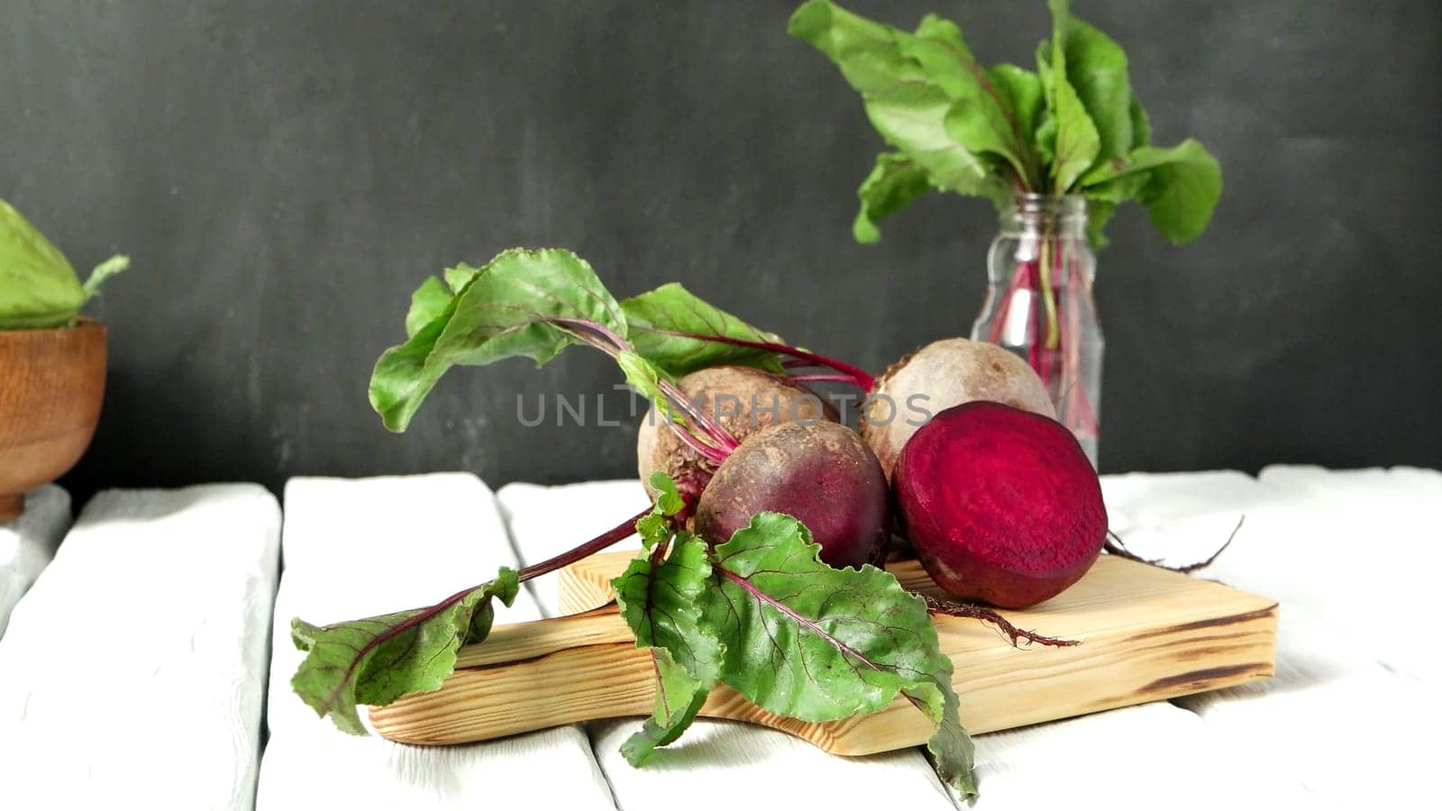 Beetroots rustic wooden table  by homydesign