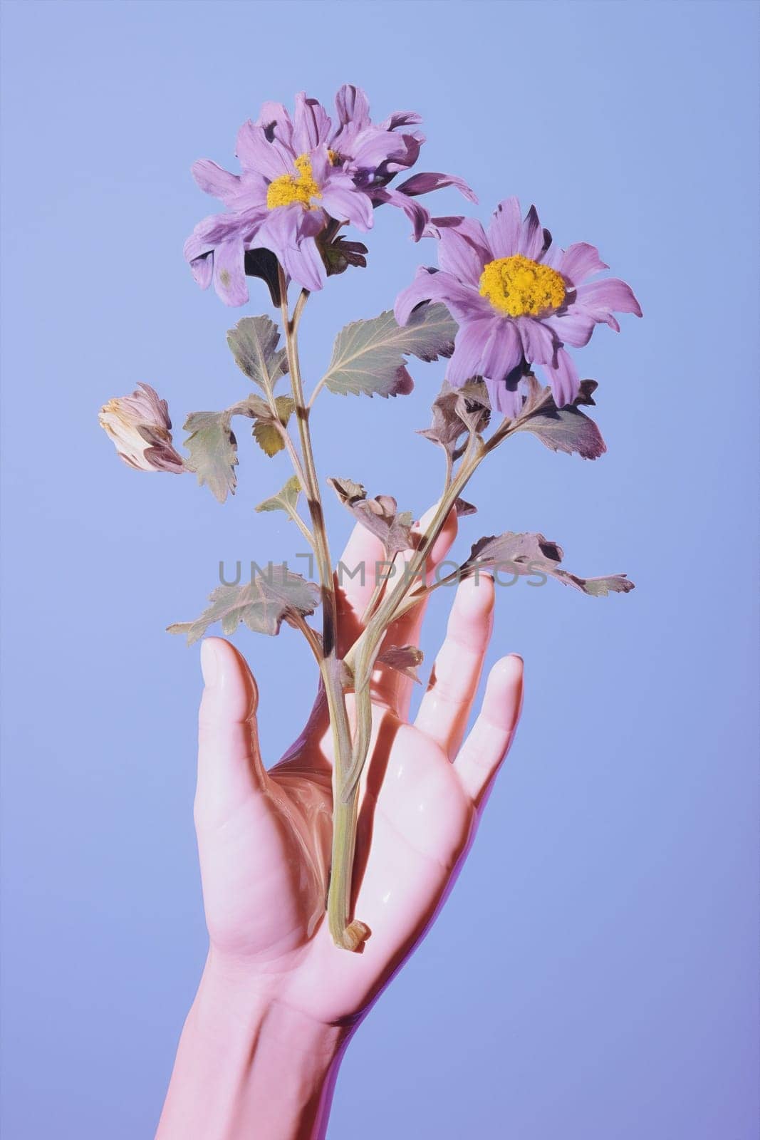 Floral woman flora hands bloom fresh flowers blossom holding background poster green female vintage nature plant spring bouquet violet summer white decoration beauty petal