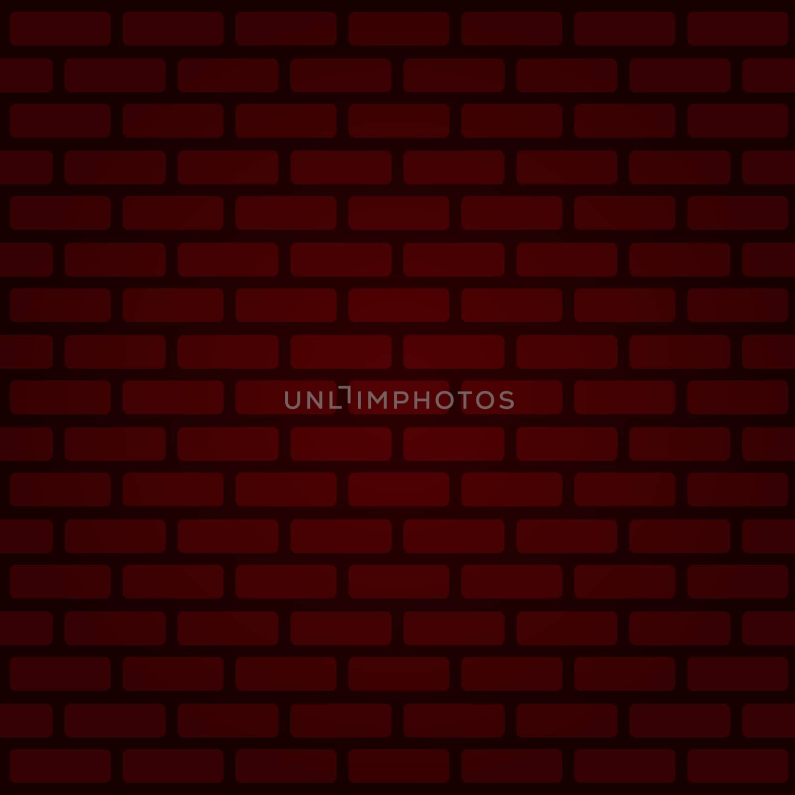 Brown brick wall texture, background illustration