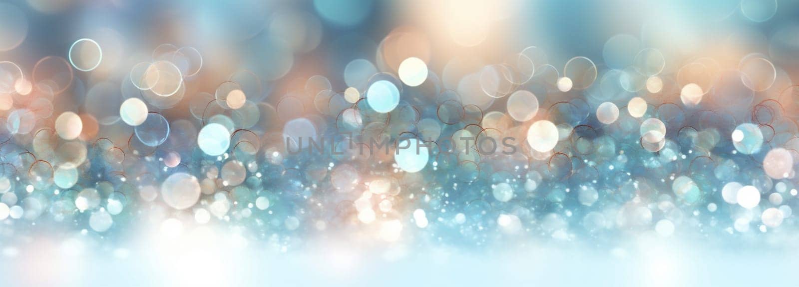 abstract bright shine background texture light shiny bokeh christmas pastel soft. Generative AI. by Vichizh