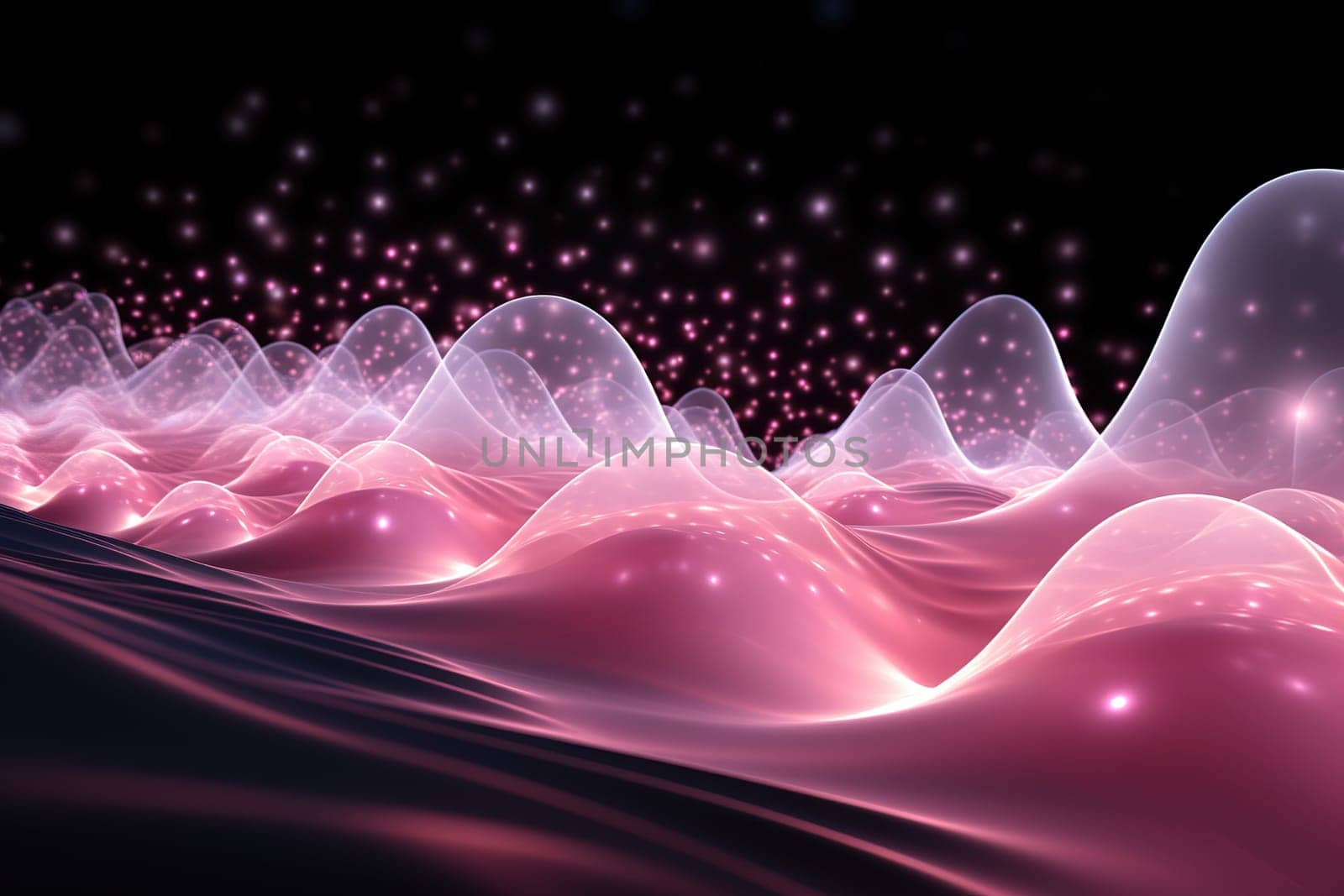 Abstract Background Technology, Virtual wave Futuristic, generative ai.