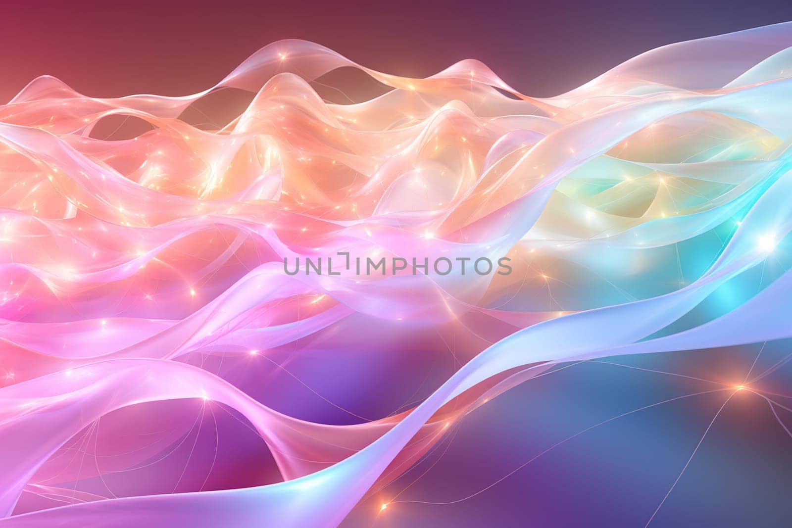 Abstract Background Technology, Virtual wave Futuristic, generative ai.