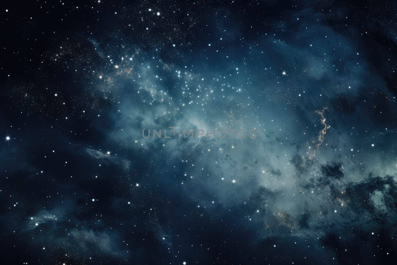 Galaxy Space. cosmos and star background. Generative AI.