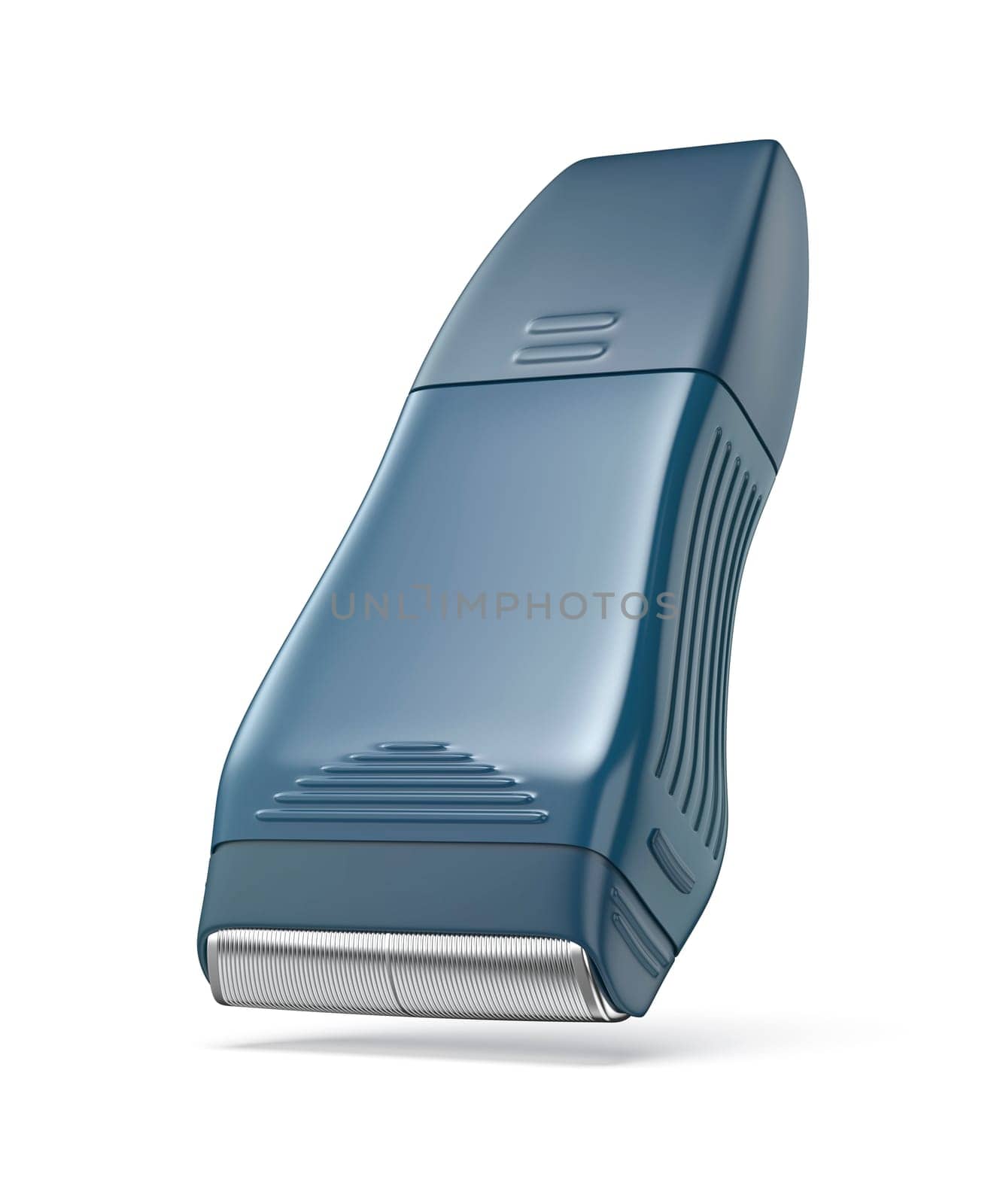 Modern blue electric shaver by magraphics