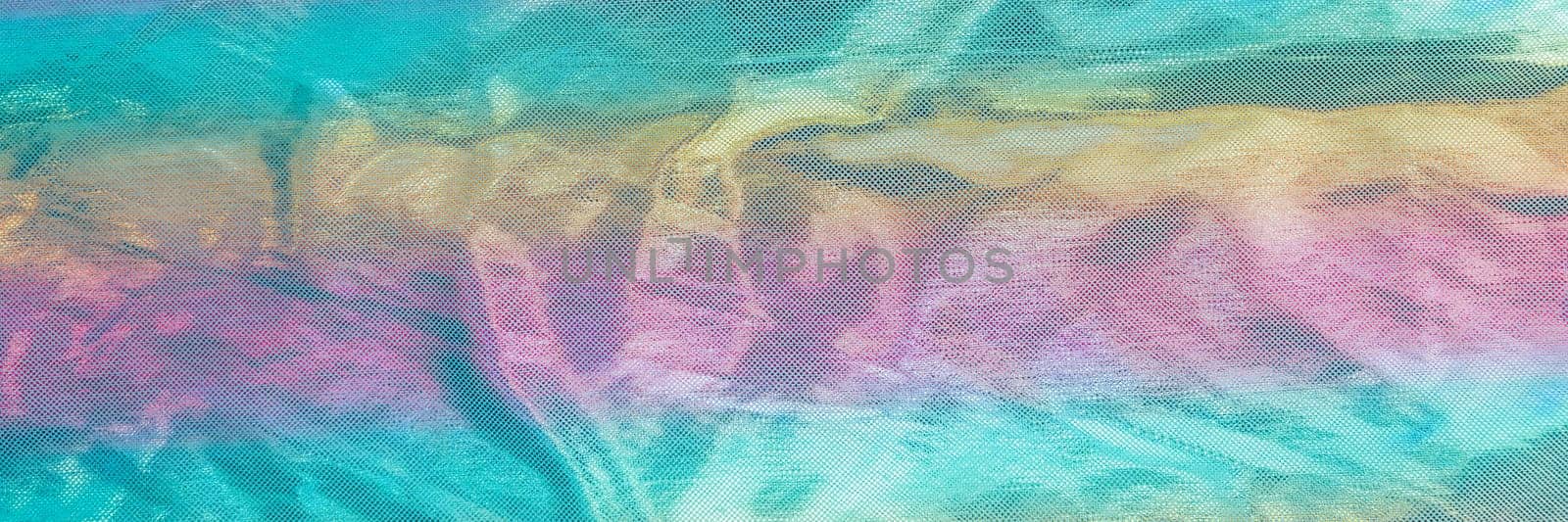 Blurred rainbow light refraction texture overlay effect for photo and mockups. holographic flare,holographic style texture background reflective fabric by YuliaYaspe1979