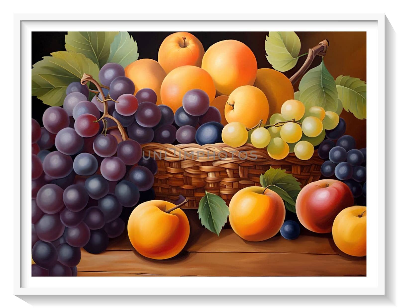 Still life compositions reflecting the colorful and delicious world of fruits offer a visual feast reflecting the richness of nature and the aesthetic beauty of fruits.