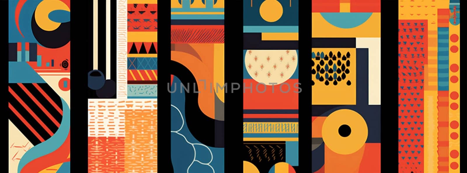 paper texture cover background retro bright creativity design colorful abstract color. Generative AI. by Vichizh