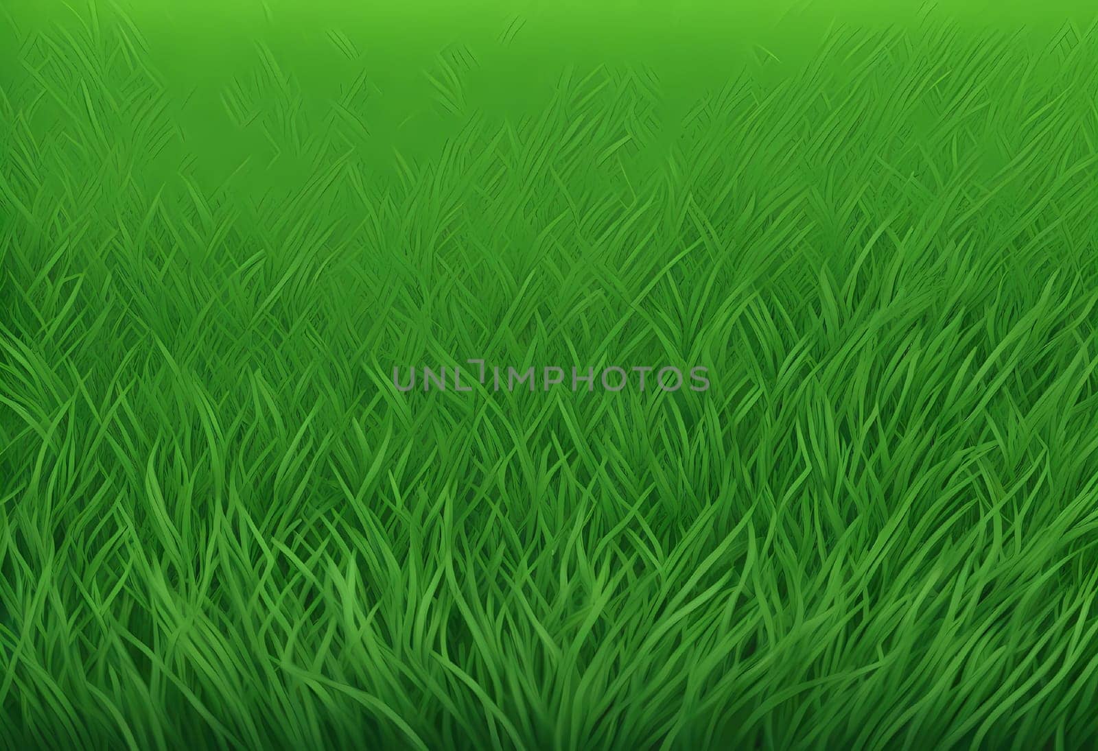 illustration Green grass texture background theme for ecologically oriented inspirational concept Generate AI