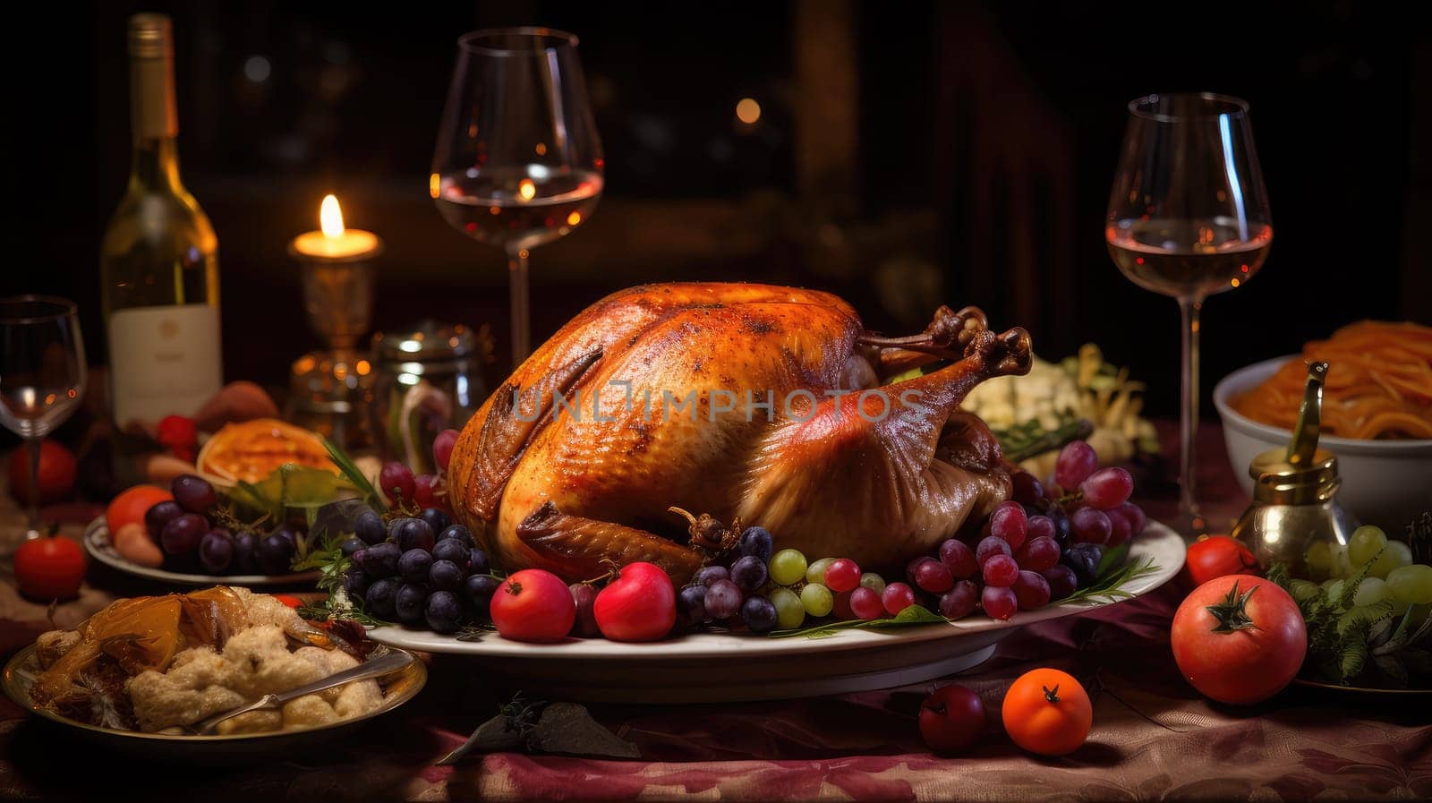 Thanksgiving food by palinchak