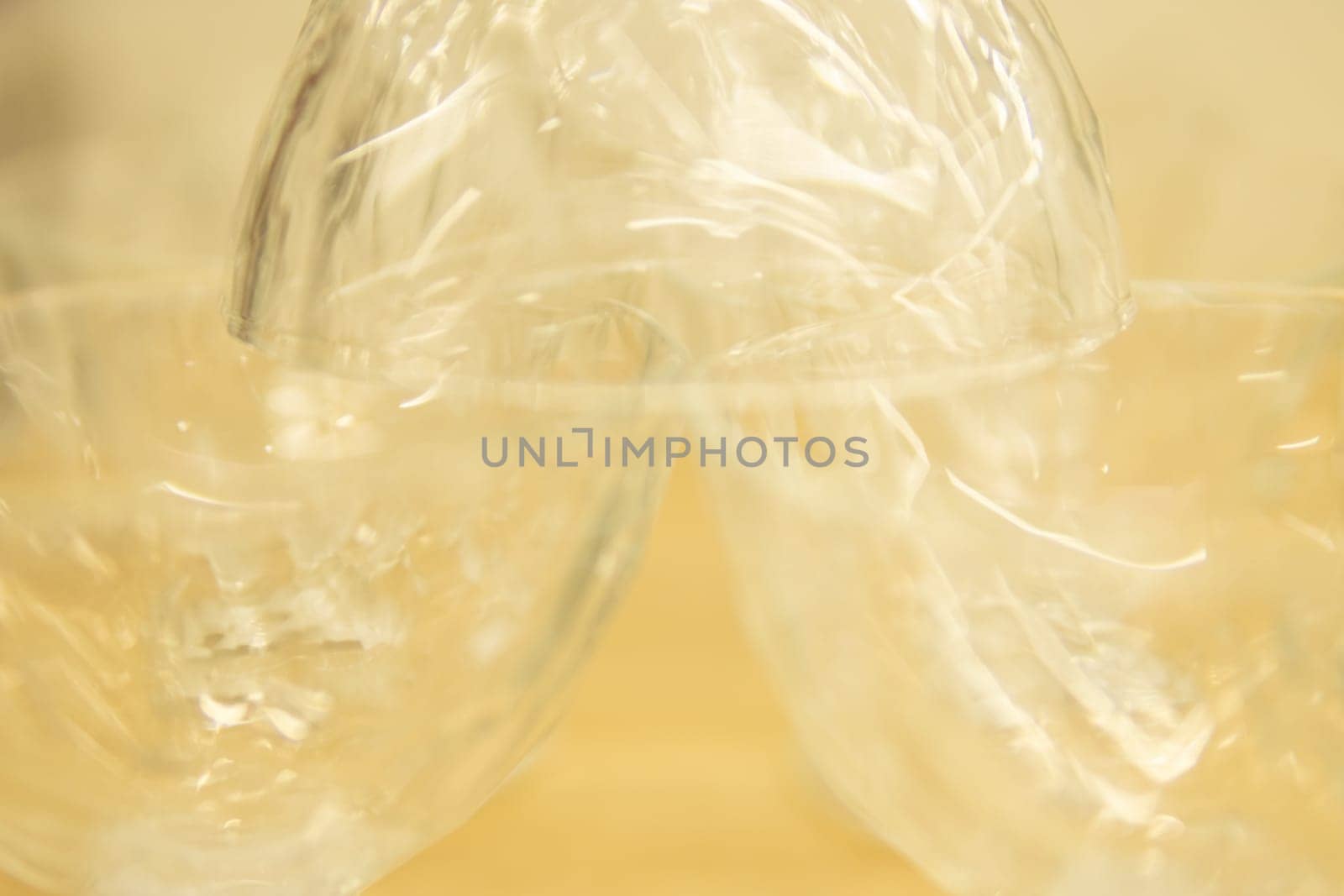 background with glass transparent glasses for drinks by PopOff