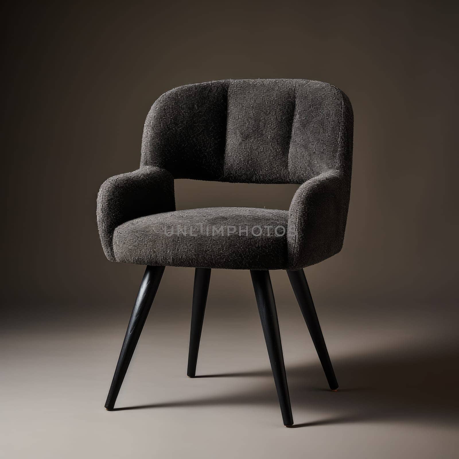 Luxury comfort chair minimal design. Generative AI by itchaznong