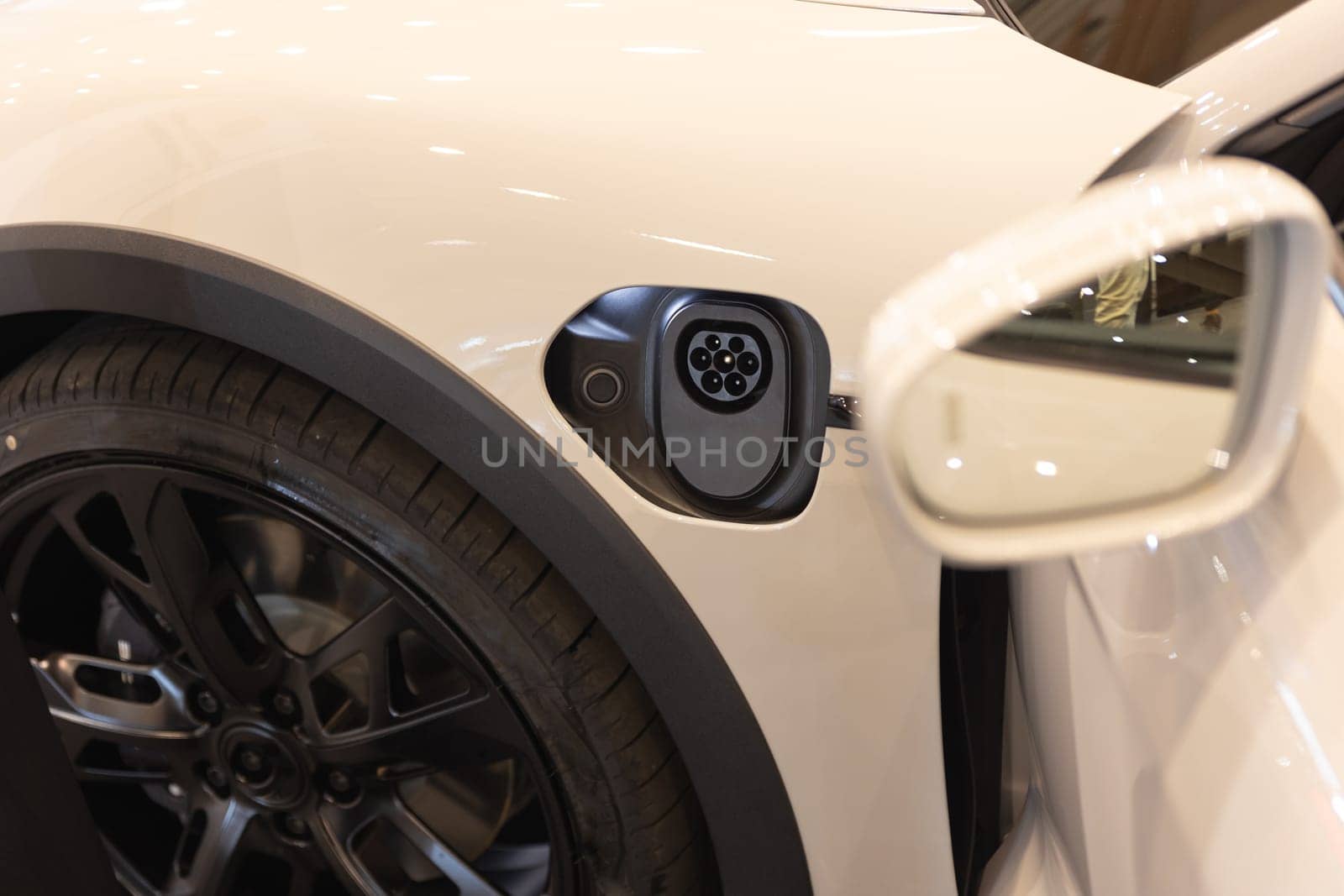 A Detailed View of an Electric Car Door Handle by Studia72