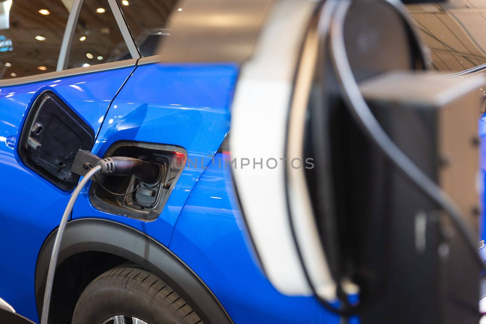 A close up of a car's fuel pump