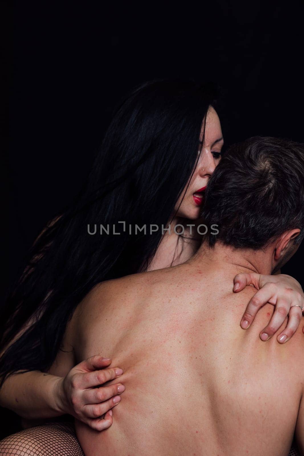 woman and man in love husband and wife passion love by Simakov