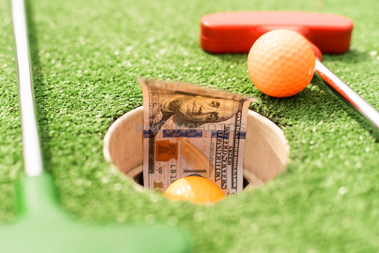 Concept: Golf must use the budget and cash prizes in the very competitive