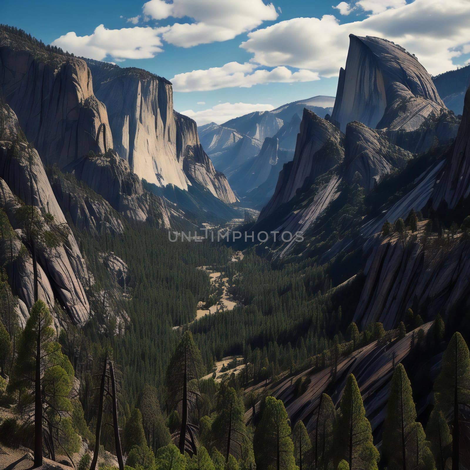 Yosemite National Park, generative ai