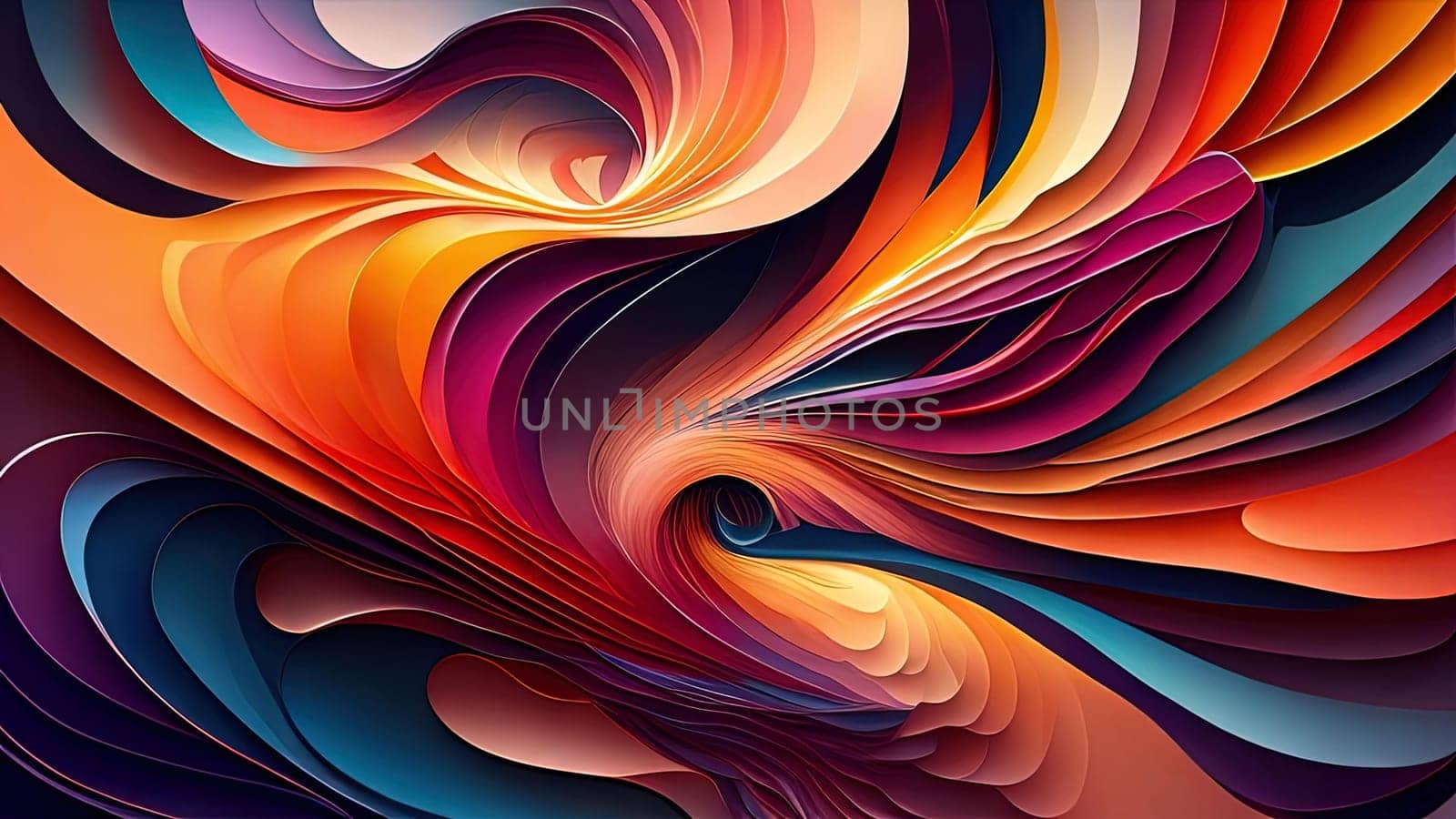 Abstract colorful background. Vector illustration. Can be used for wallpaper, web page background, book cover. generative ai