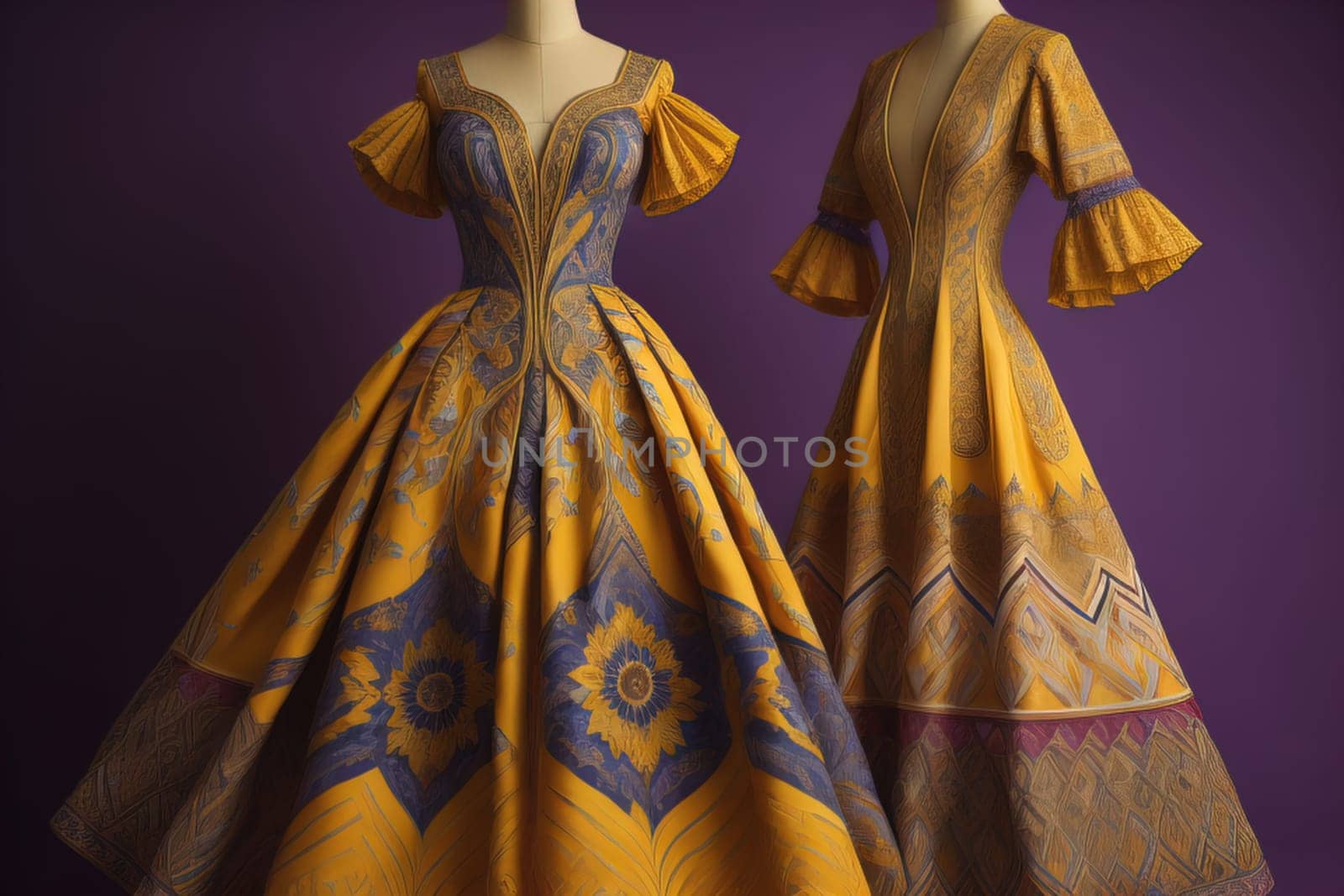 Details of the applications in Anatolia crafts. Women's clothing. generative ai by sanisra
